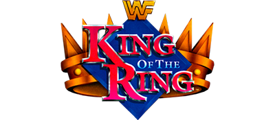 WWF King of the Ring logo for GameBoy